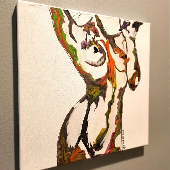 Abstract Artwork Contemporary signed by the Artist - Picture 1 of 4